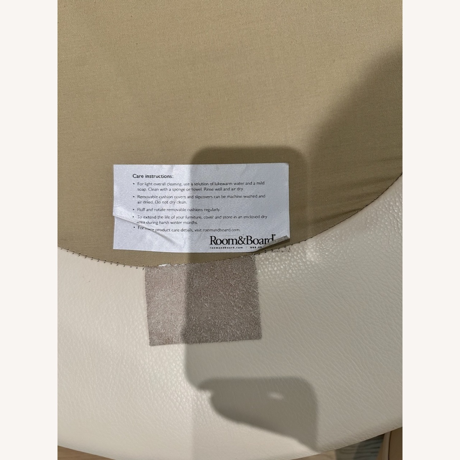 Room&Board Otis Leather Swivel Chair - image-6