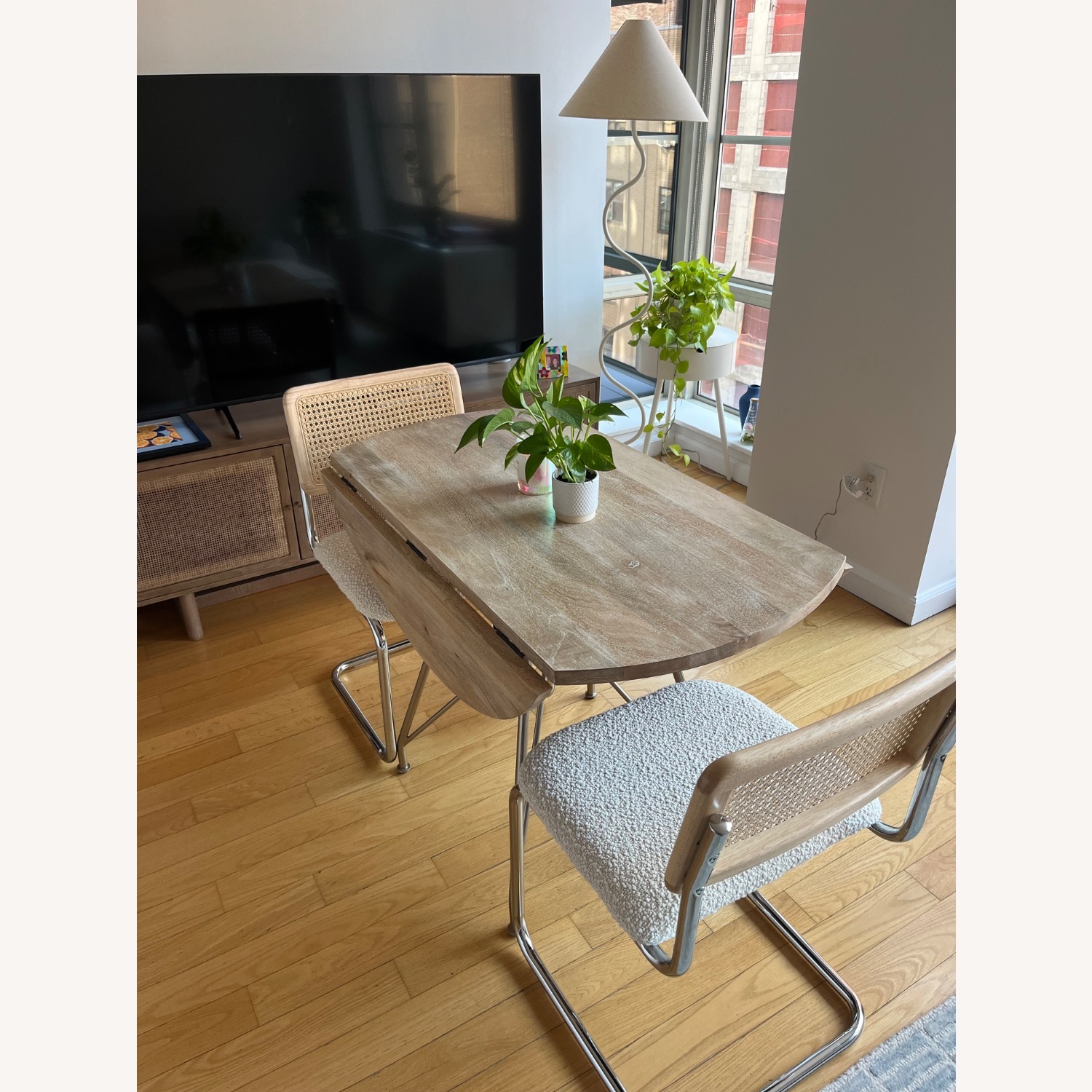 West Elm Jules Drop Leaf Table  - image-5