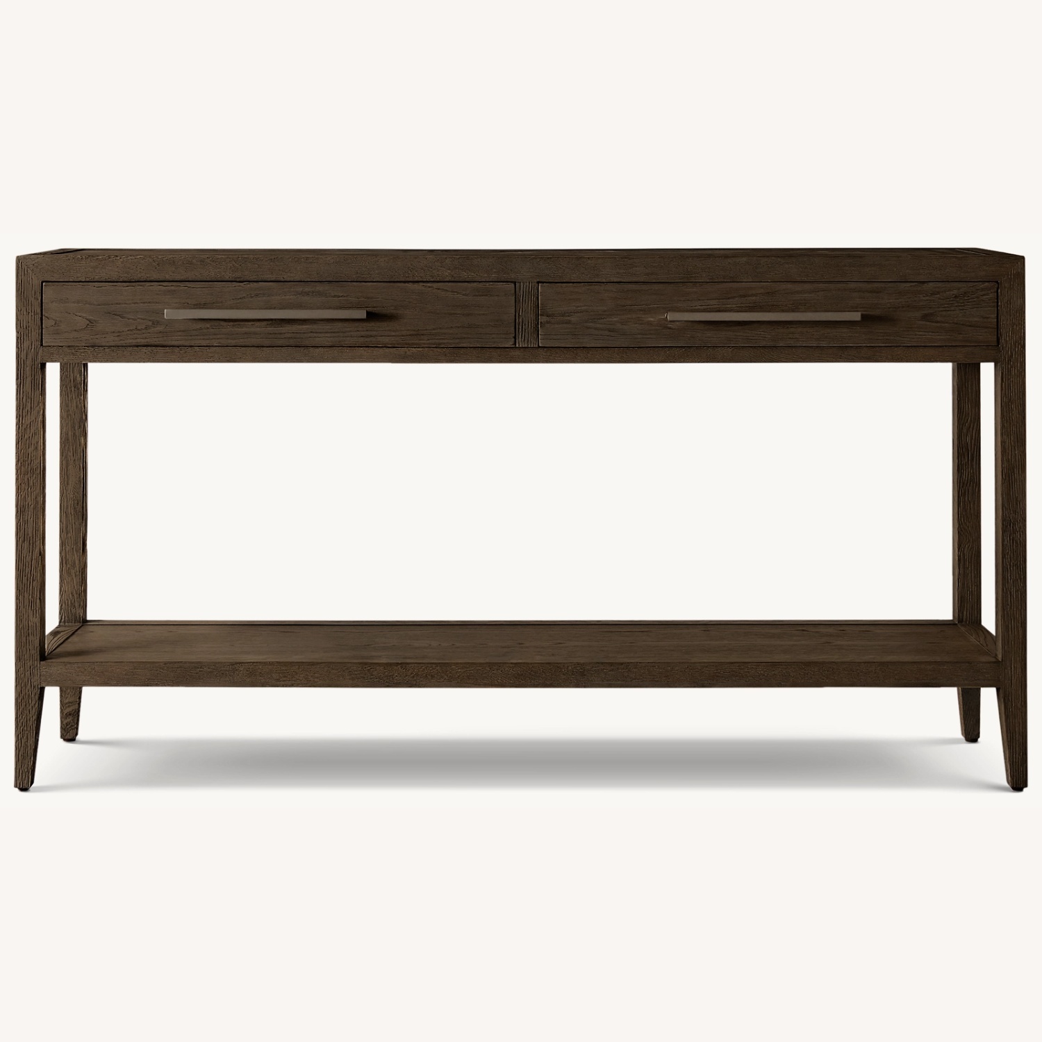 RH French Contemporary 2-Drawer Console Table - image-0