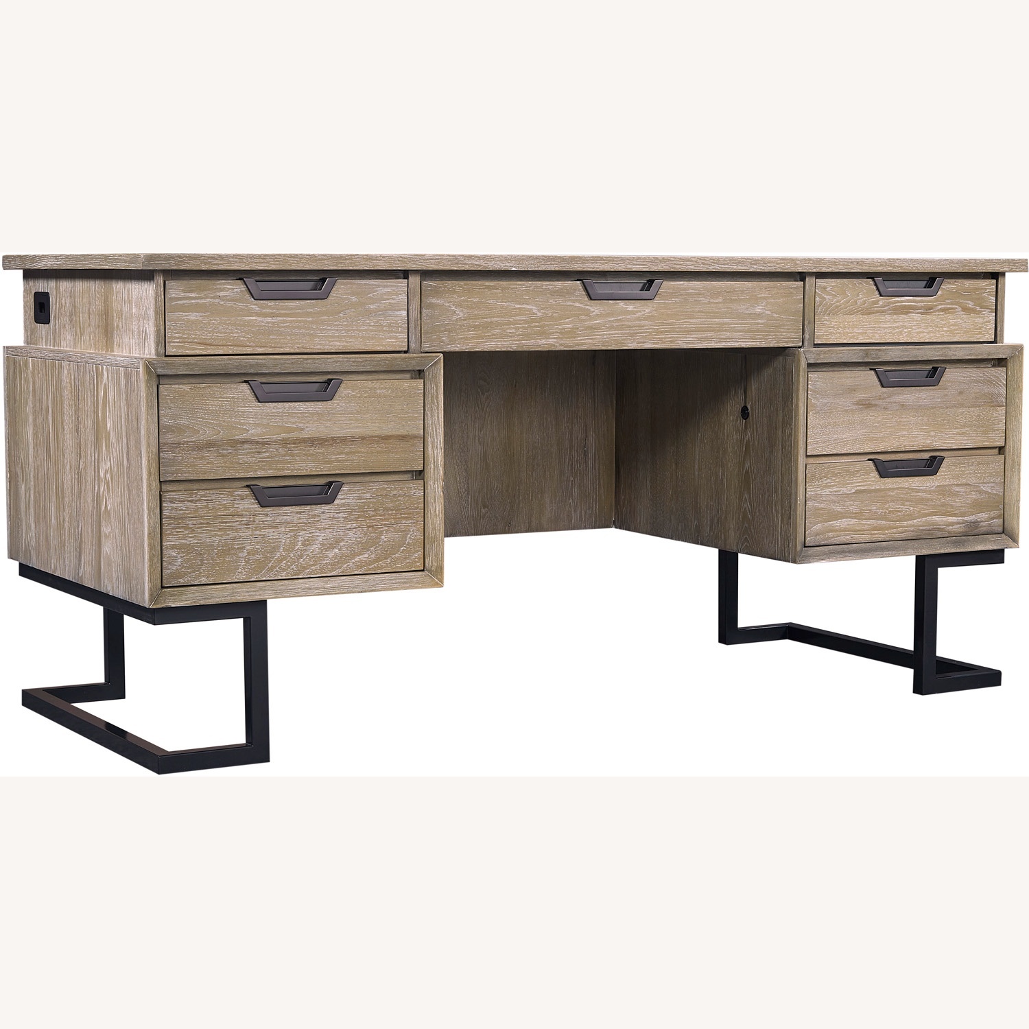 Aspen Home 66" Wood Executive Desk - image-5