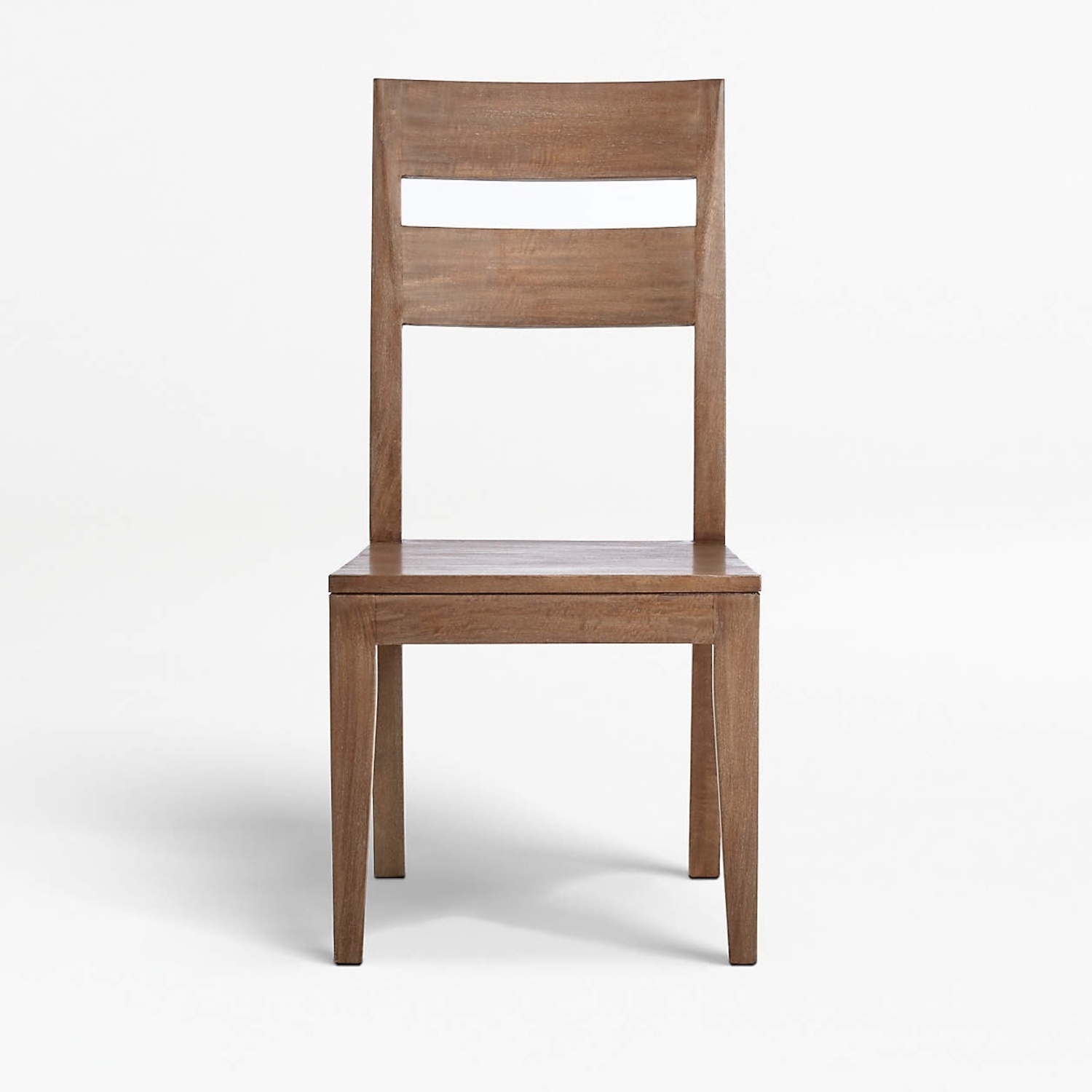 Crate & Barrel Basque Brown Dining Table Set - image-6