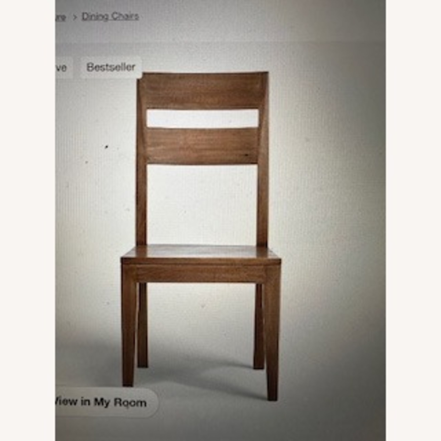 Crate & Barrel Basque Brown Dining Table Set - image-5