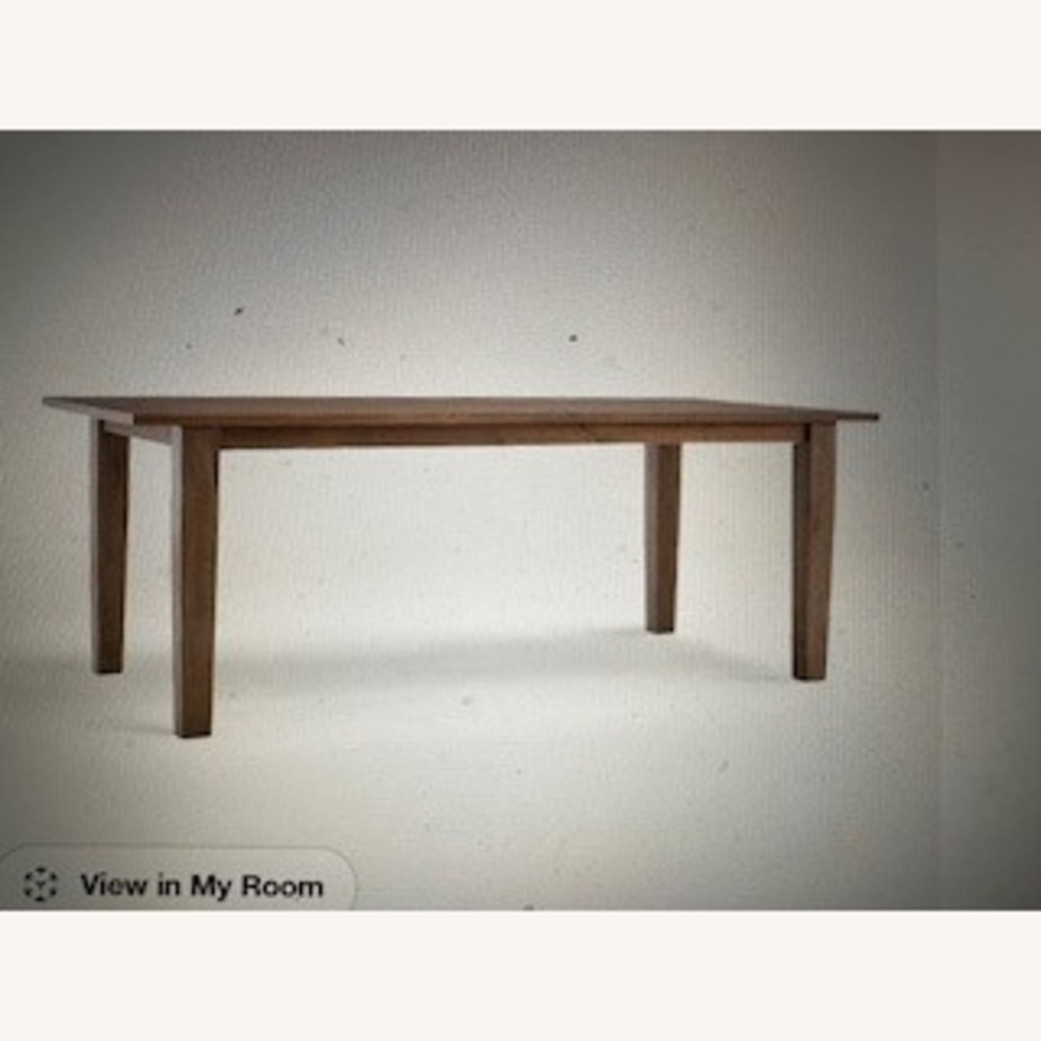 Crate & Barrel Basque Brown Dining Table Set - image-3