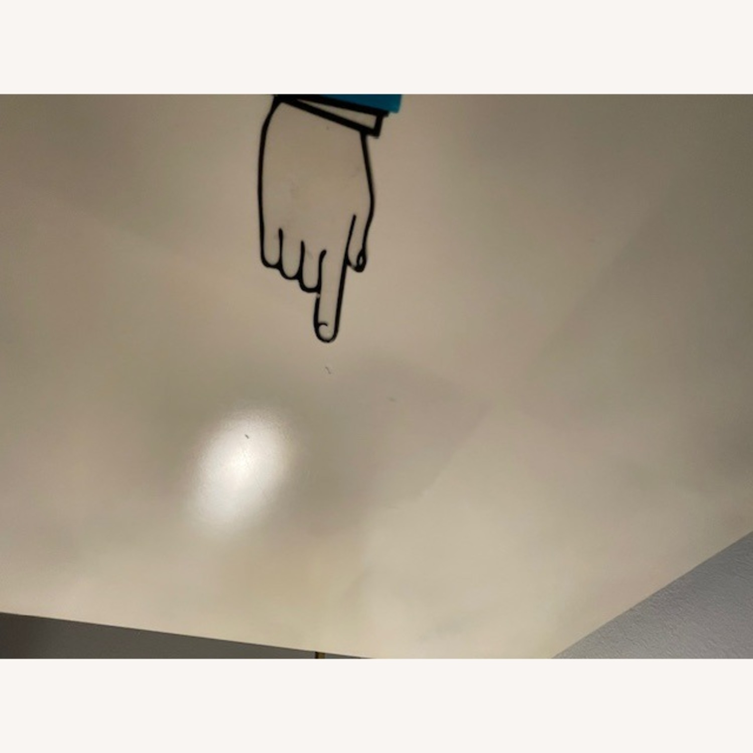 Long Desk Console Couch table in Ivory Lacquer - image-4