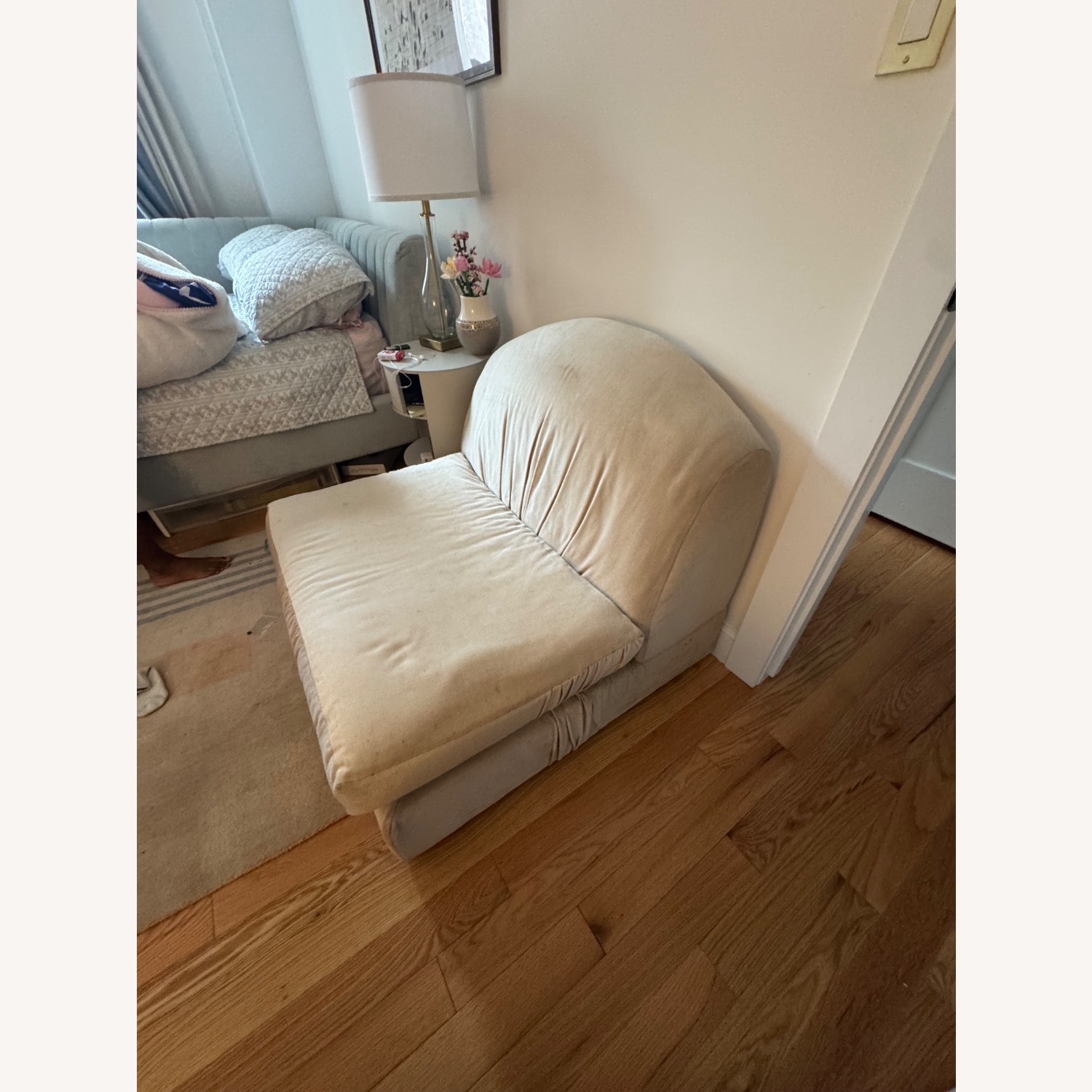 Vintage Velvet Chair  - image-3