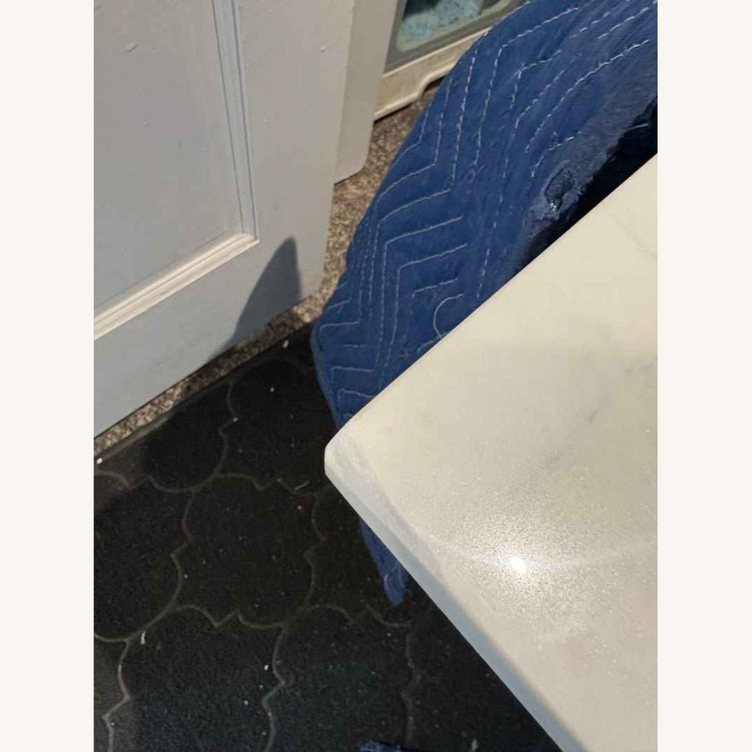 CB2 Marble Console Table - image-7