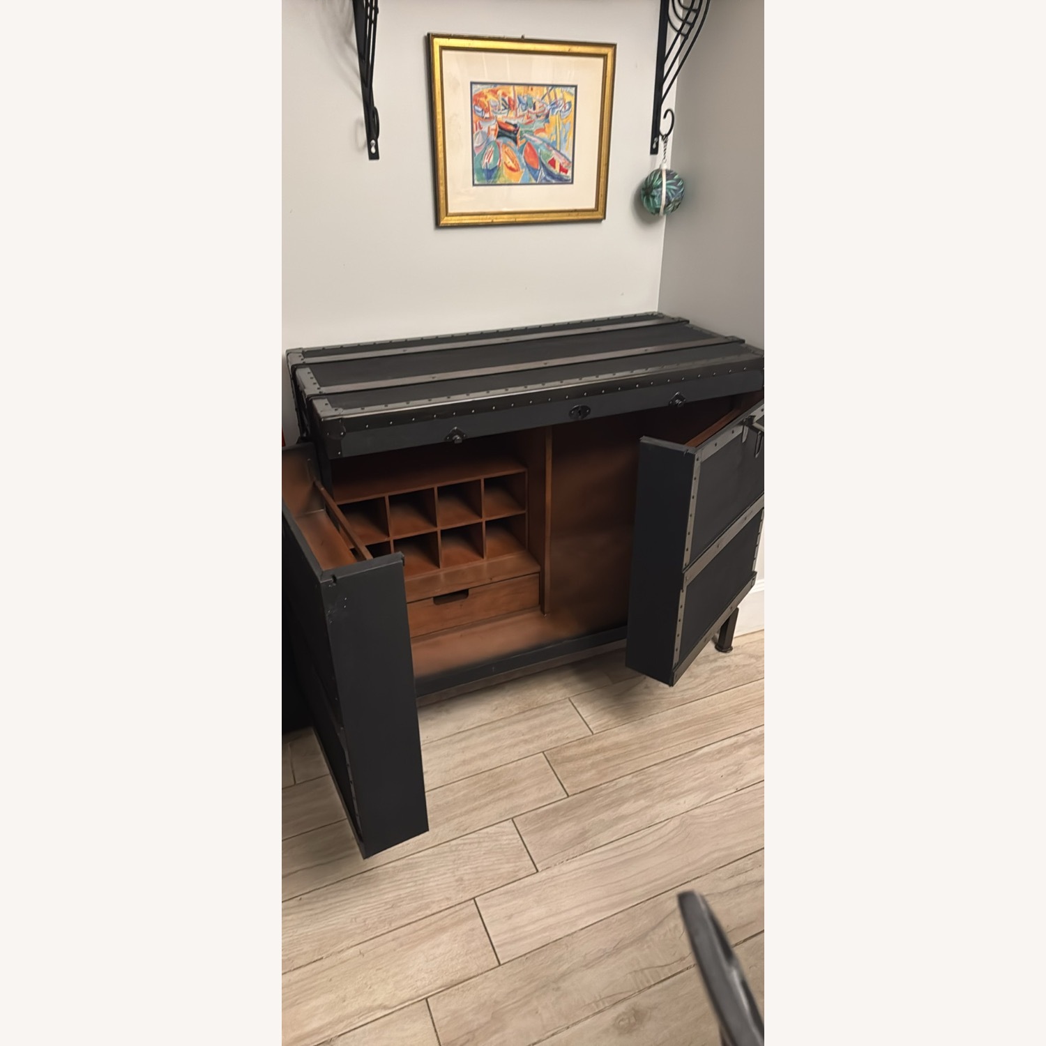 Pottery Barn Ludlow Trunk Bar  - image-2