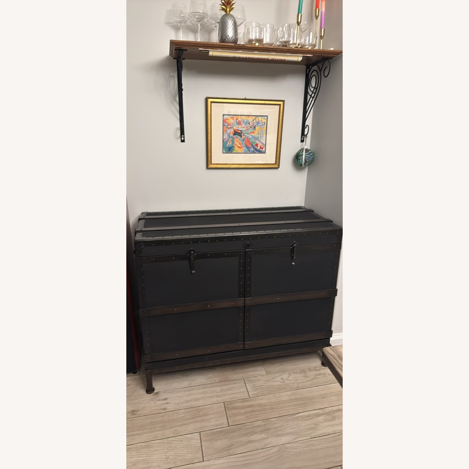 Pottery Barn Ludlow Trunk Bar  - image-3