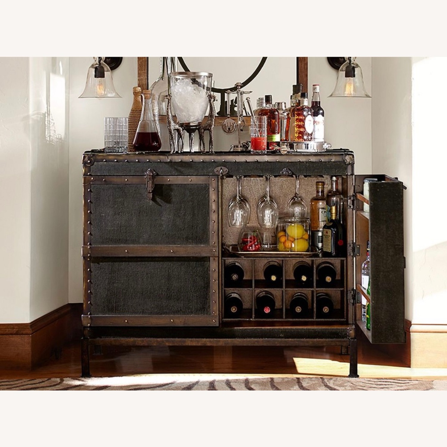 Pottery Barn Ludlow Trunk Bar  - image-1
