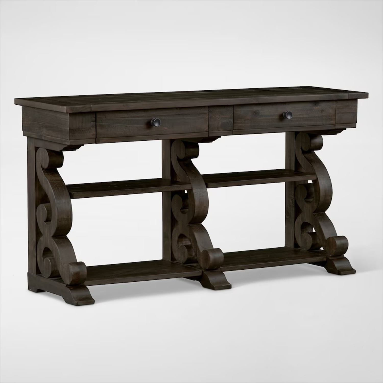 Charthouse Charcoal Sofa Table - image-5