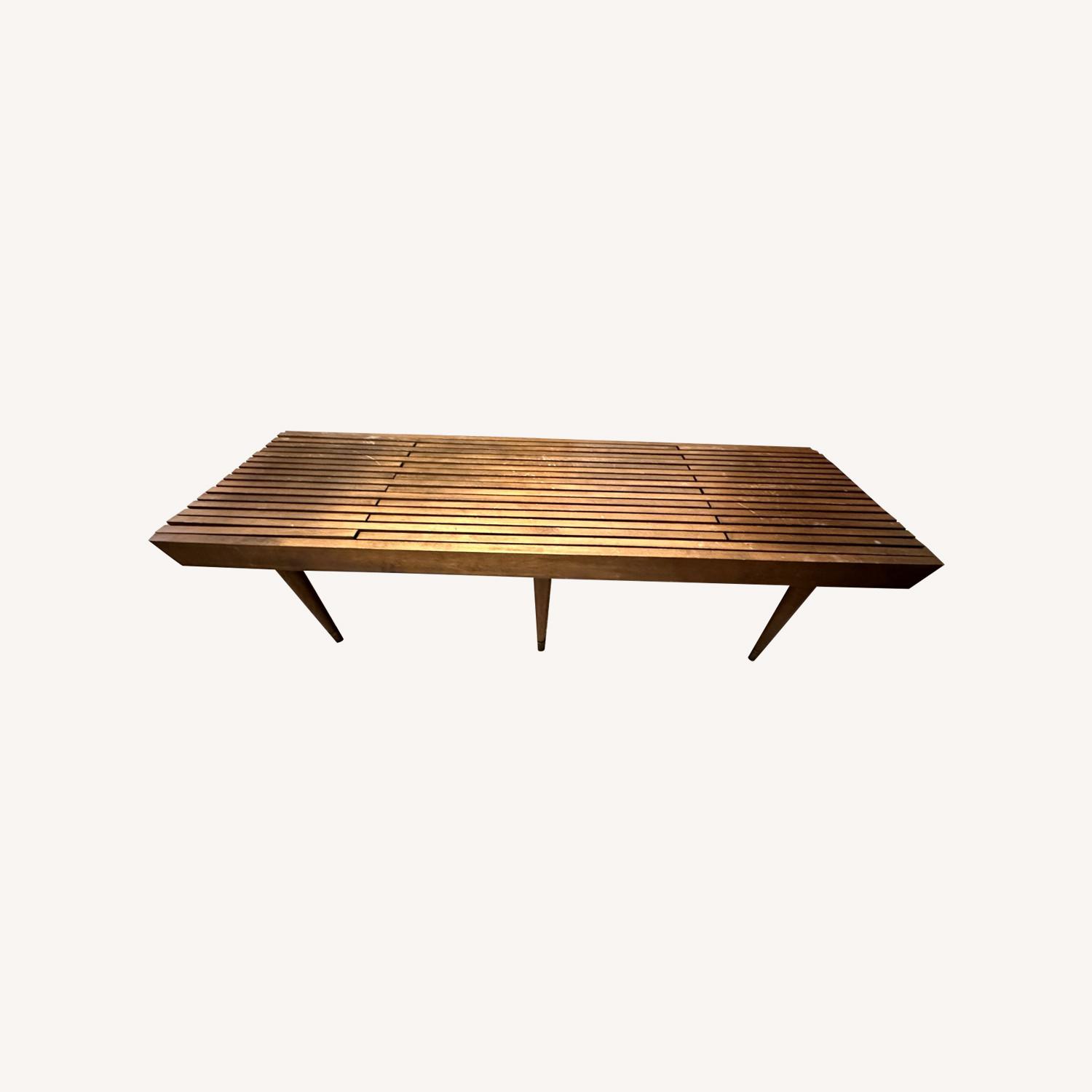 Midcentury Modern Extendable Coffee Table/Bench - image-0