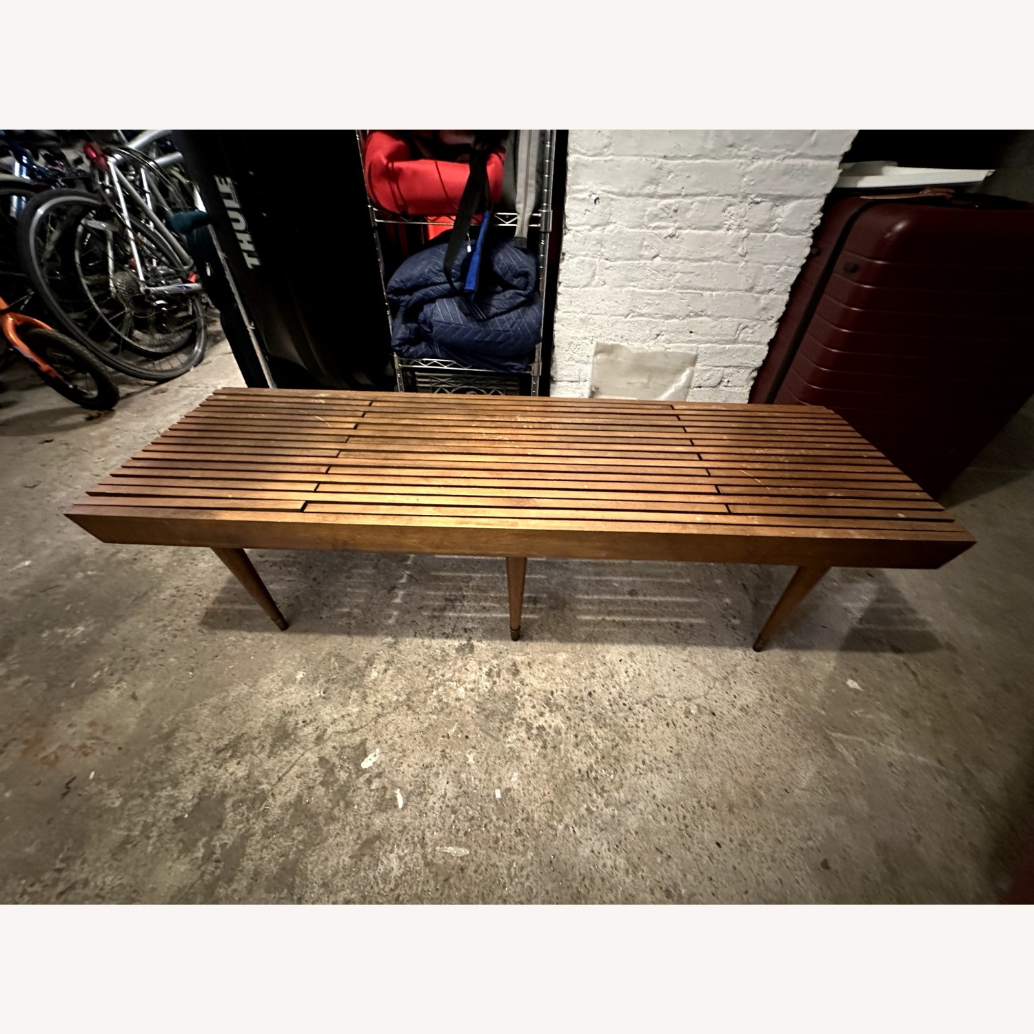 Midcentury Modern Extendable Coffee Table/Bench - image-1