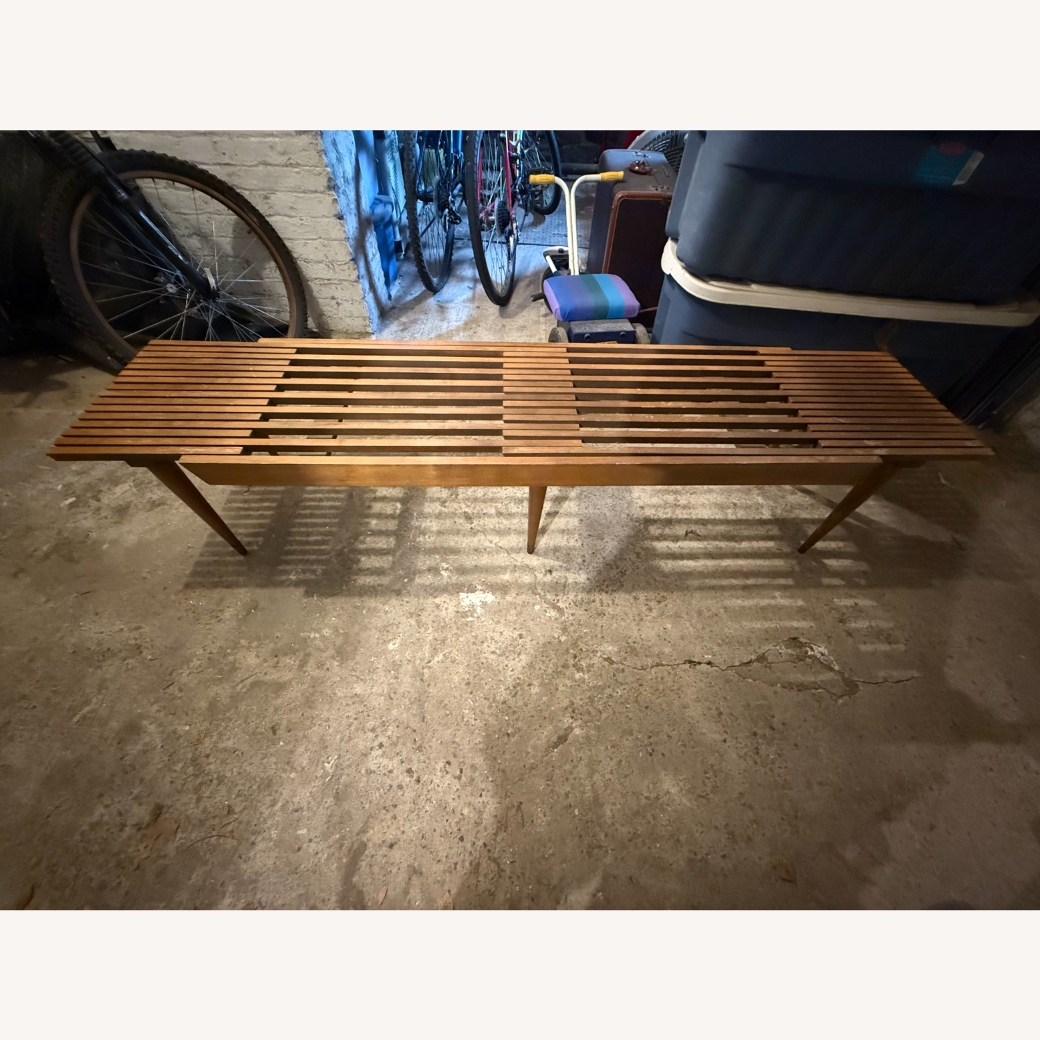 Midcentury Modern Extendable Coffee Table/Bench - image-5