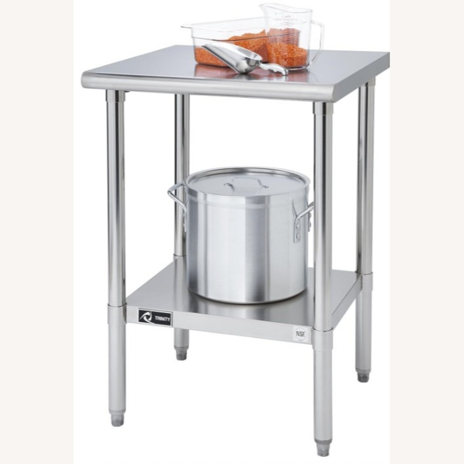 TRINITY Heavy-Duty Stainless Steel Prep Table  - image-3