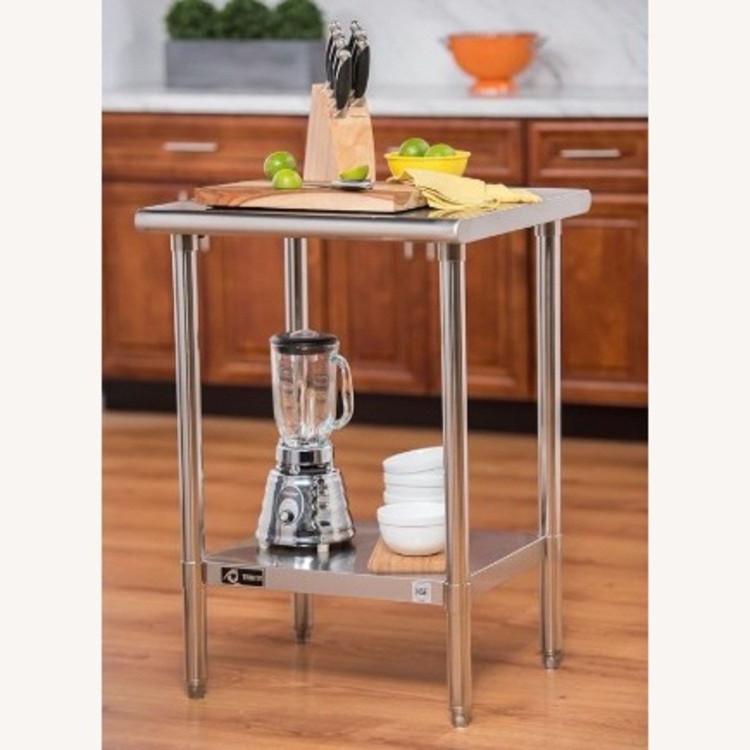 TRINITY Heavy-Duty Stainless Steel Prep Table  - image-1