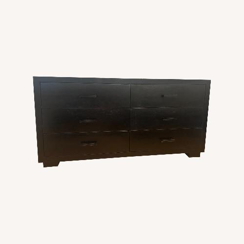 Used Black Wood Dresser for sale on AptDeco