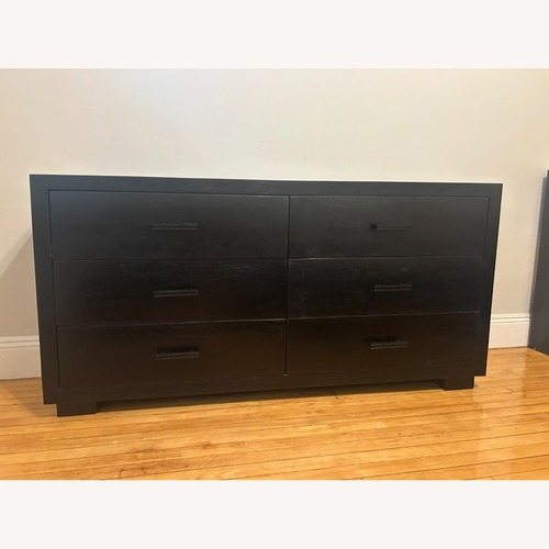 Used Black Wood Dresser for sale on AptDeco