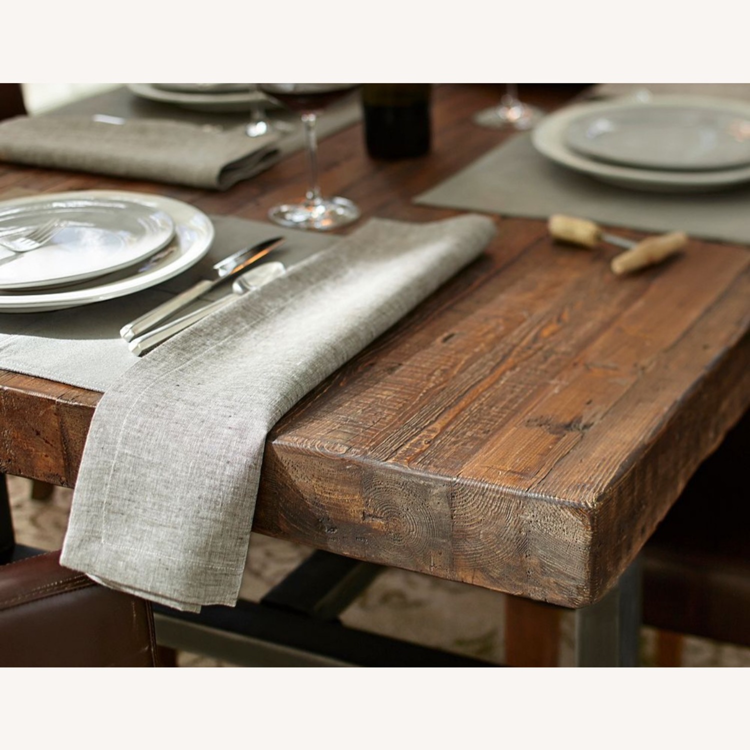 Pottery Barn Reclaimed Wood Table - image-3