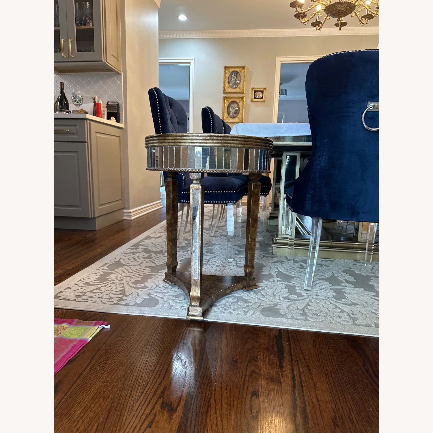 Horchow Champagne Table Ends - image-2