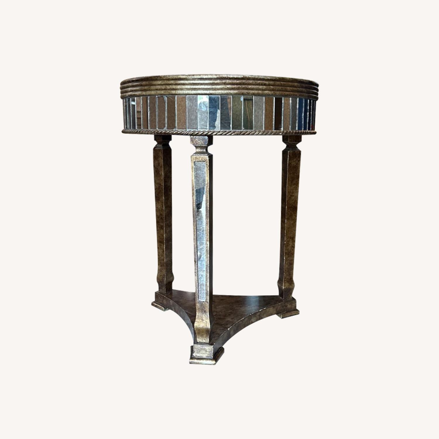 Horchow Champagne Table Ends - image-0