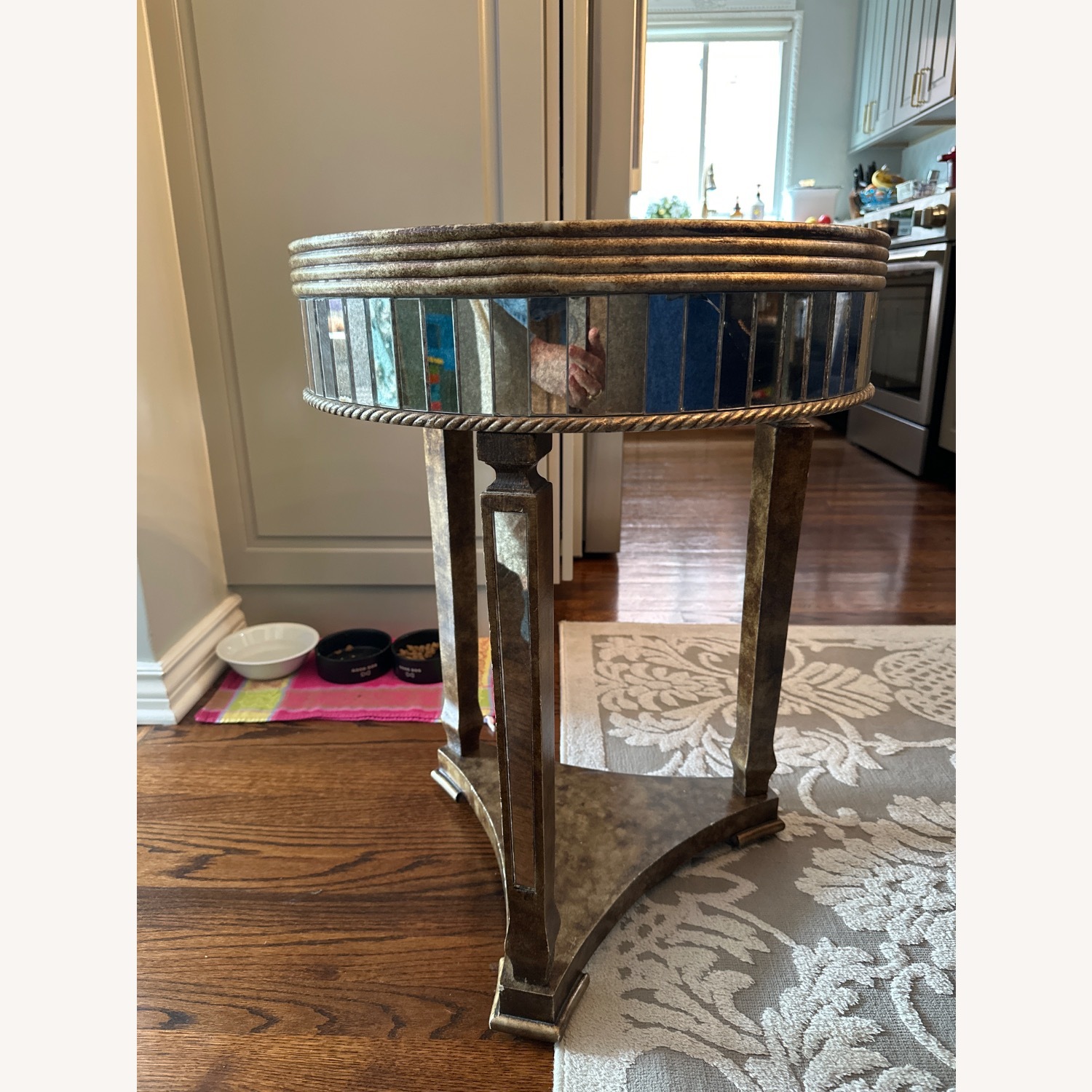 Horchow Champagne Table Ends - image-3