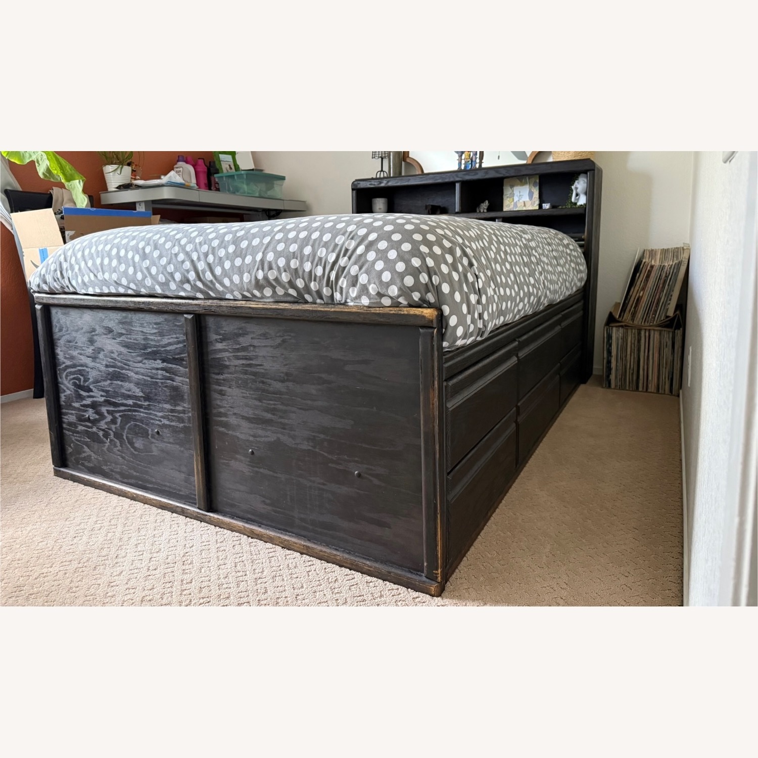 Full Size Captains Bed - image-7