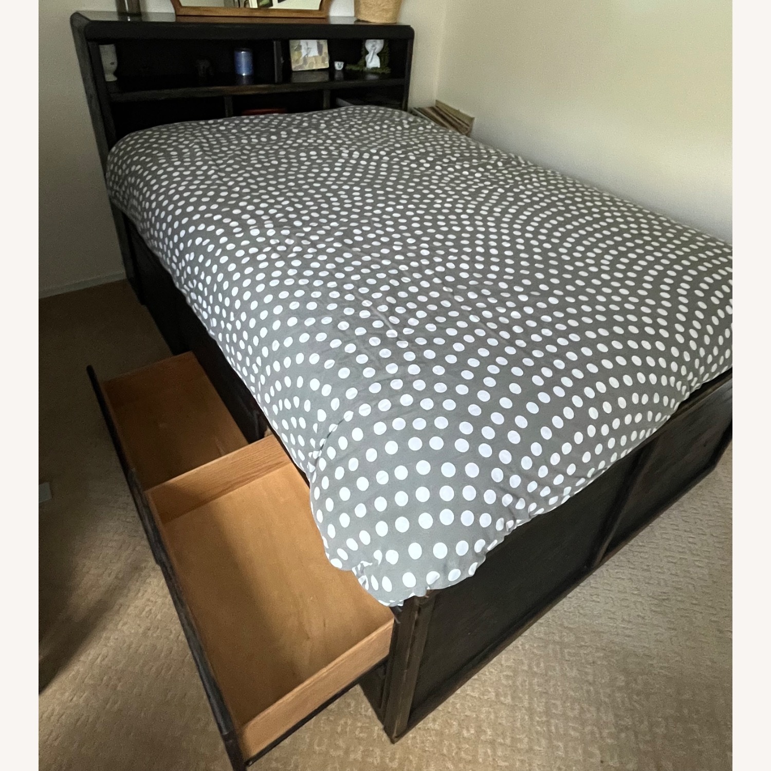 Full Size Captains Bed - image-1