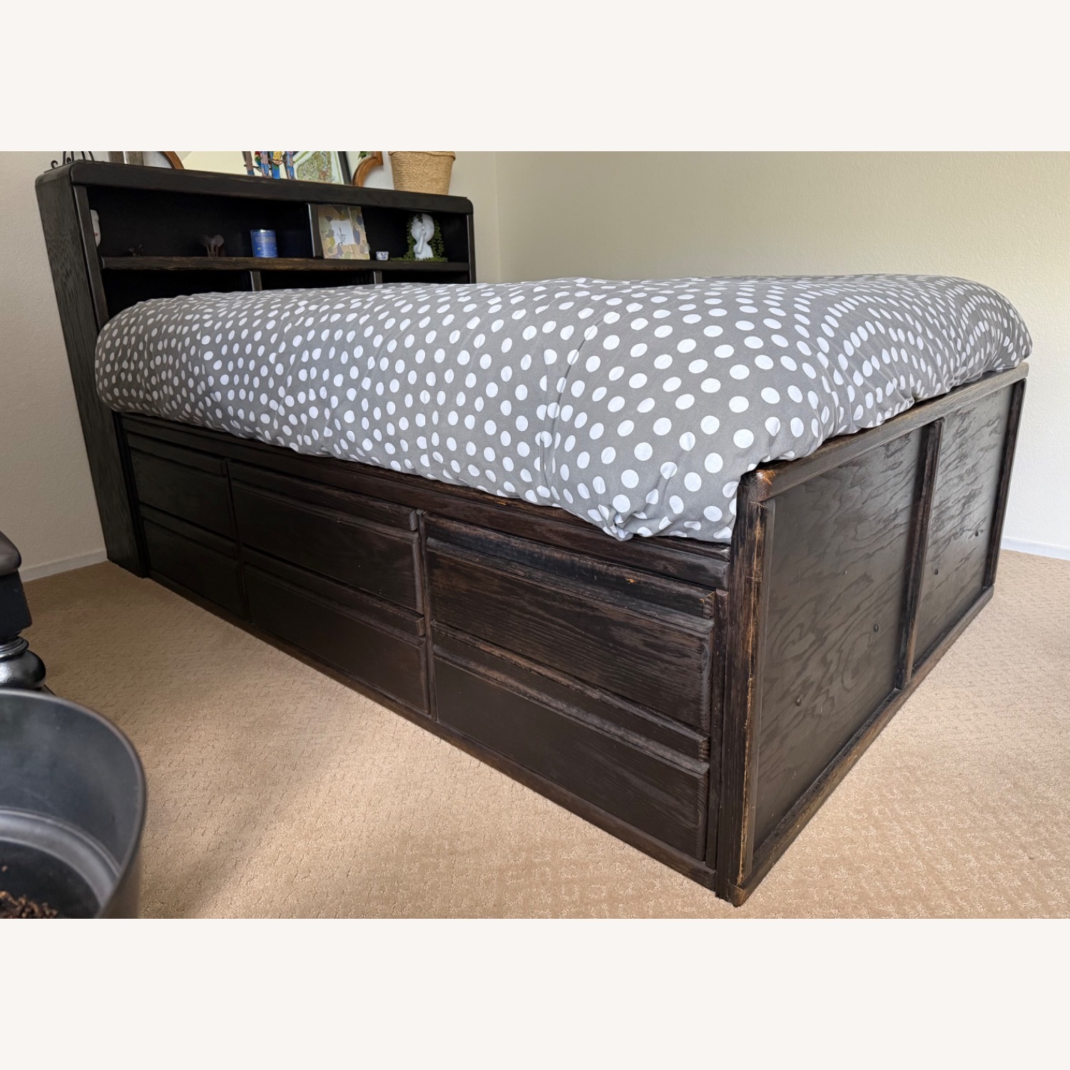 Full Size Captains Bed - image-9
