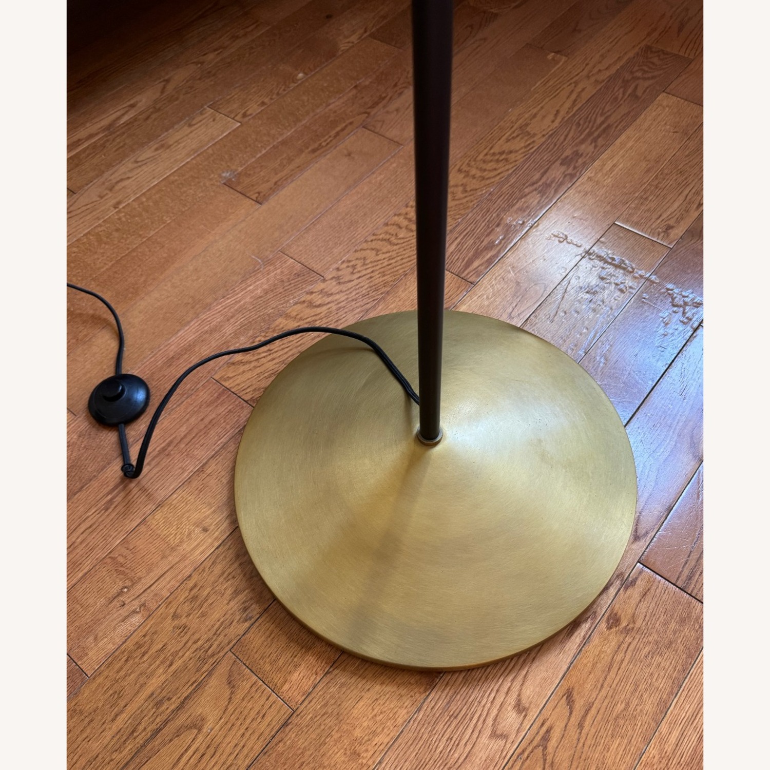 Crate & Barrel Sumner Arc Floor Lamp Natural - image-3