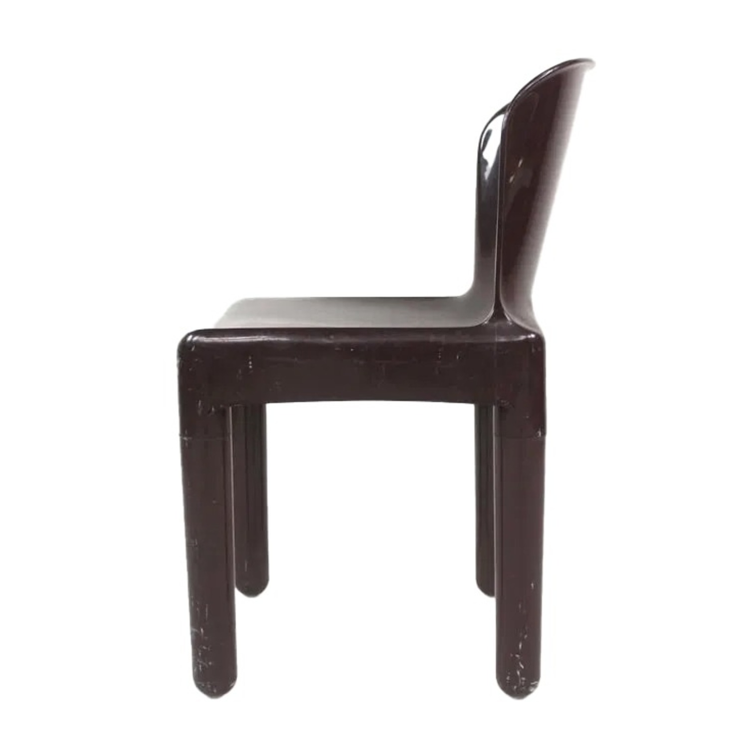 Italian Molded Plastic Chair - image-1