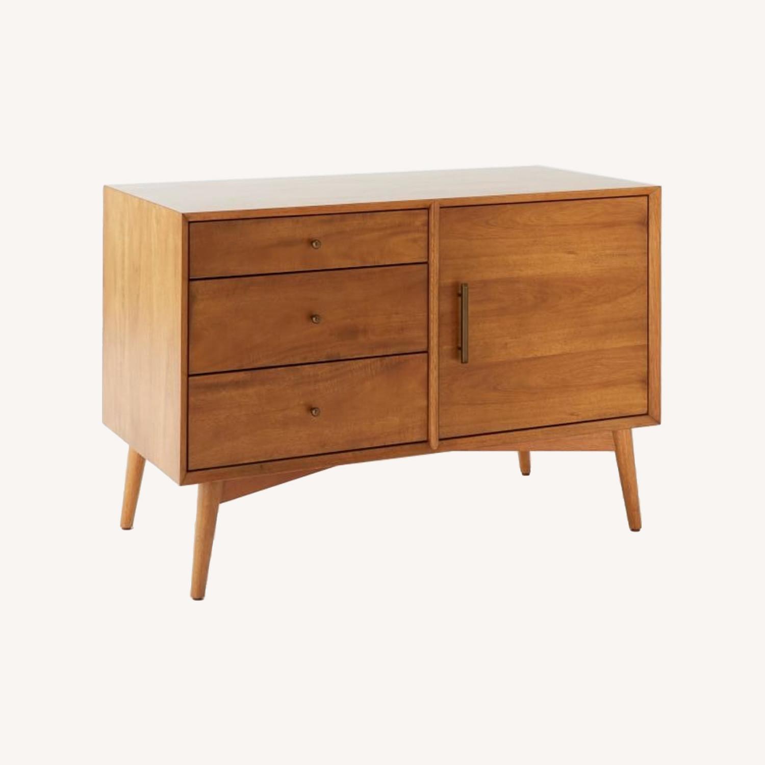 West Elm Mid-Century Media Console - image-0