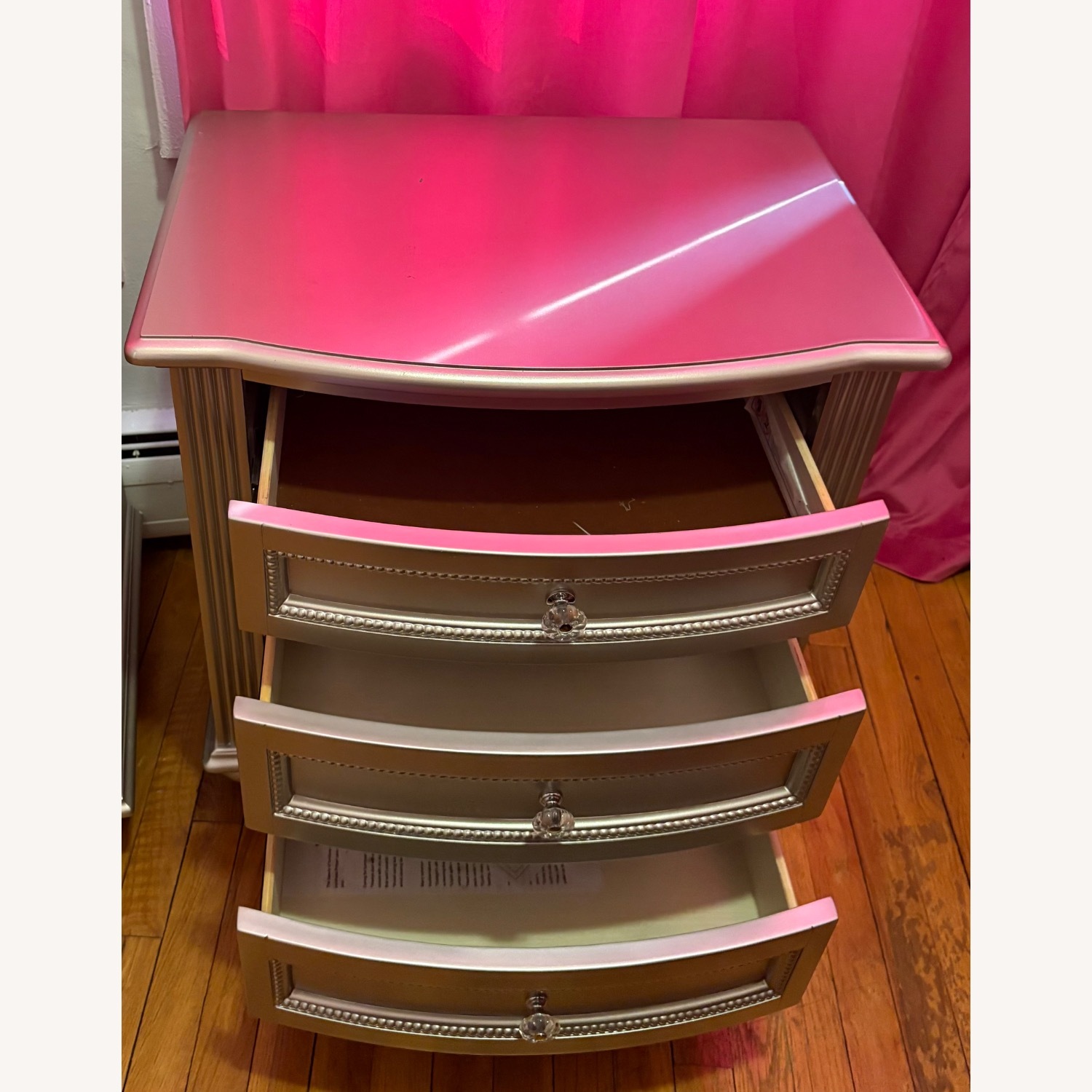 Silver Nightstand - image-2