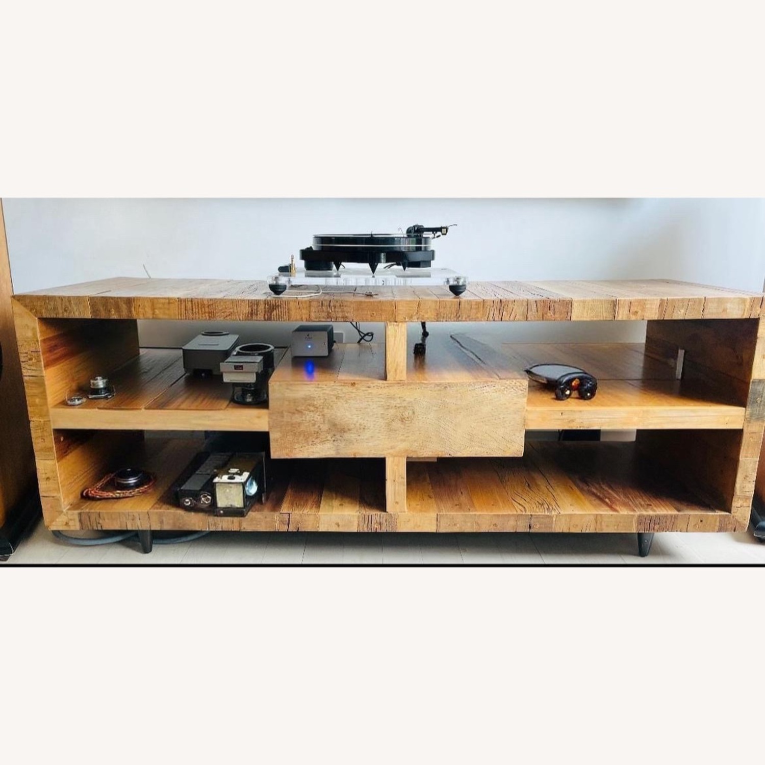 Custom Reclaimed Wood Media Console - image-1