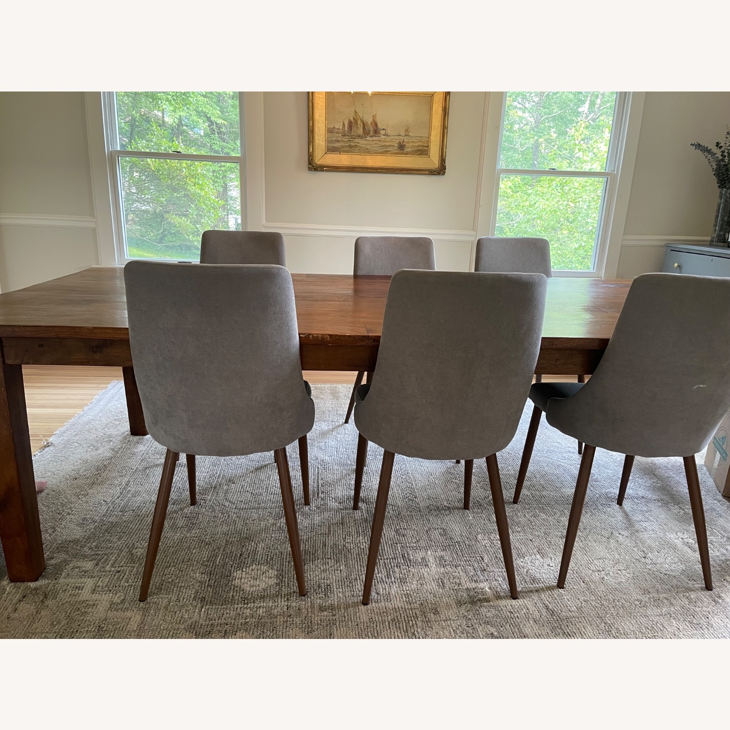 Crate & Barrel Basque 104” Dining Table - image-5