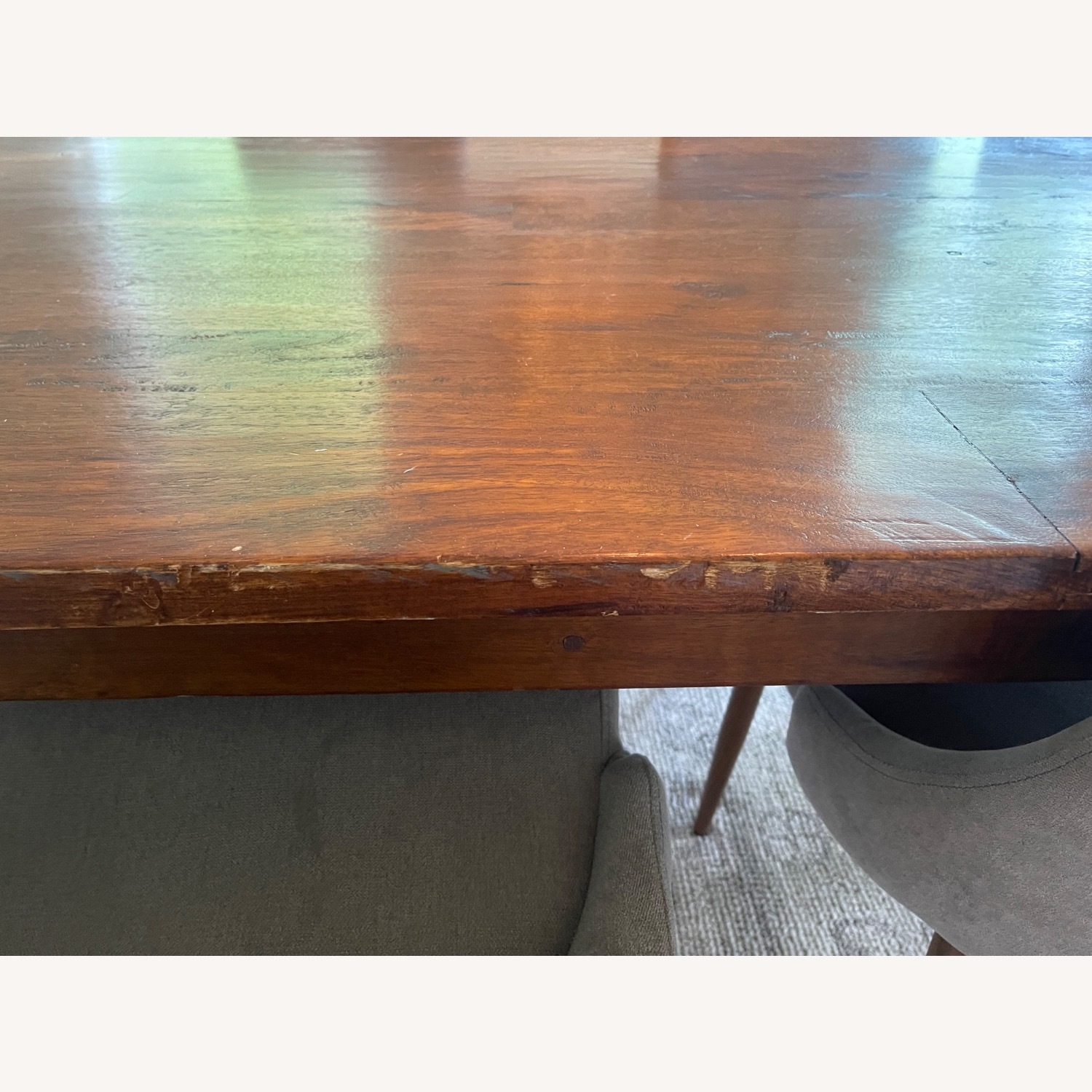 Crate & Barrel Basque 104” Dining Table - image-6