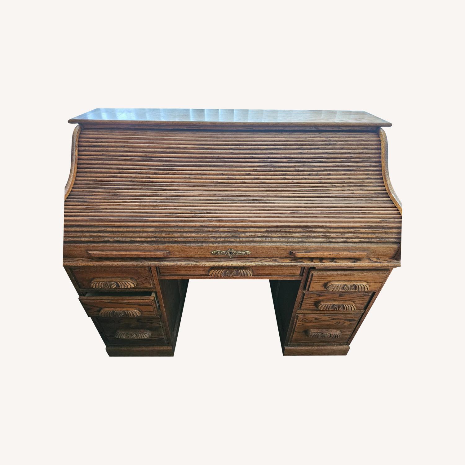 Mark Wayne Roll Top Desk - image-0