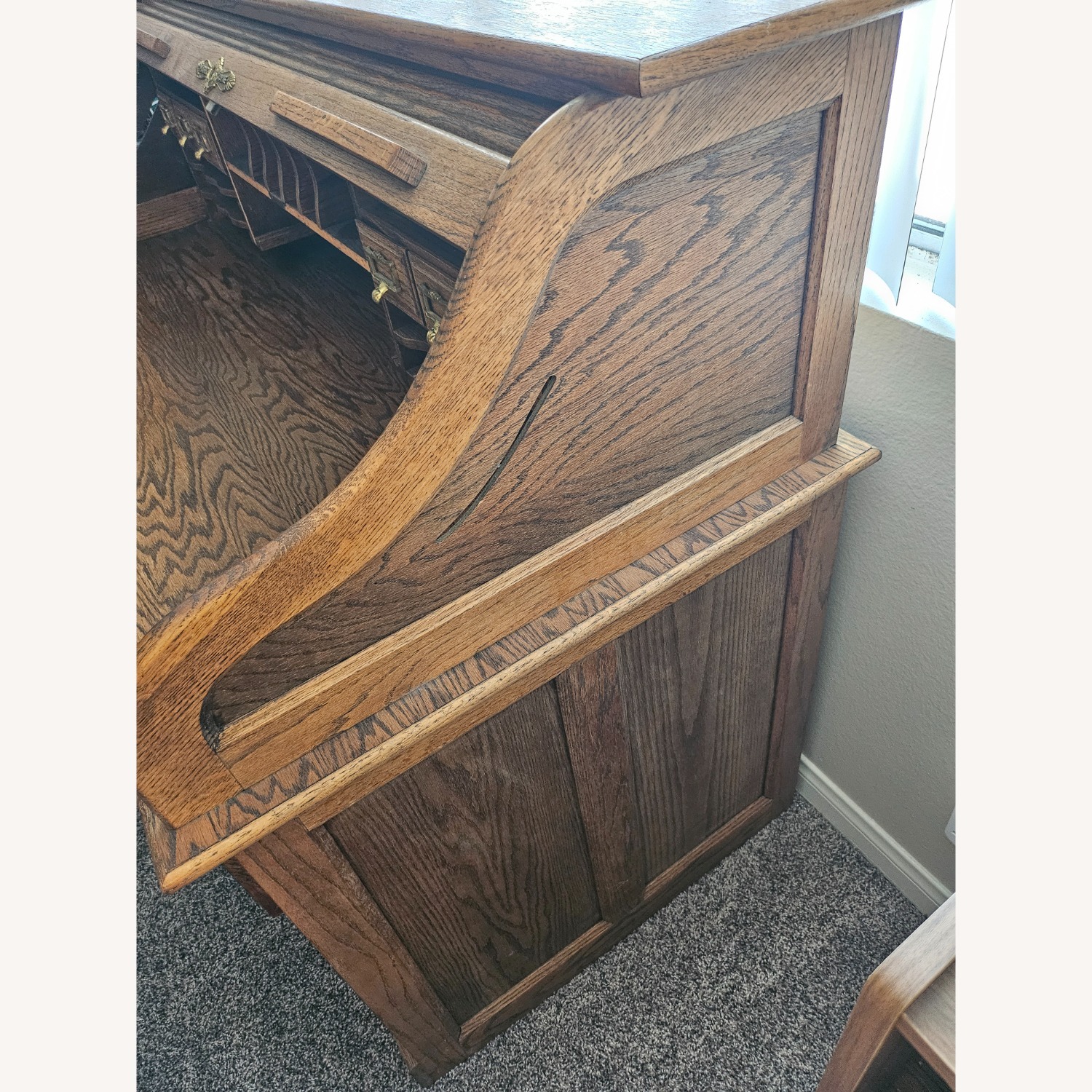 Mark Wayne Roll Top Desk - image-3