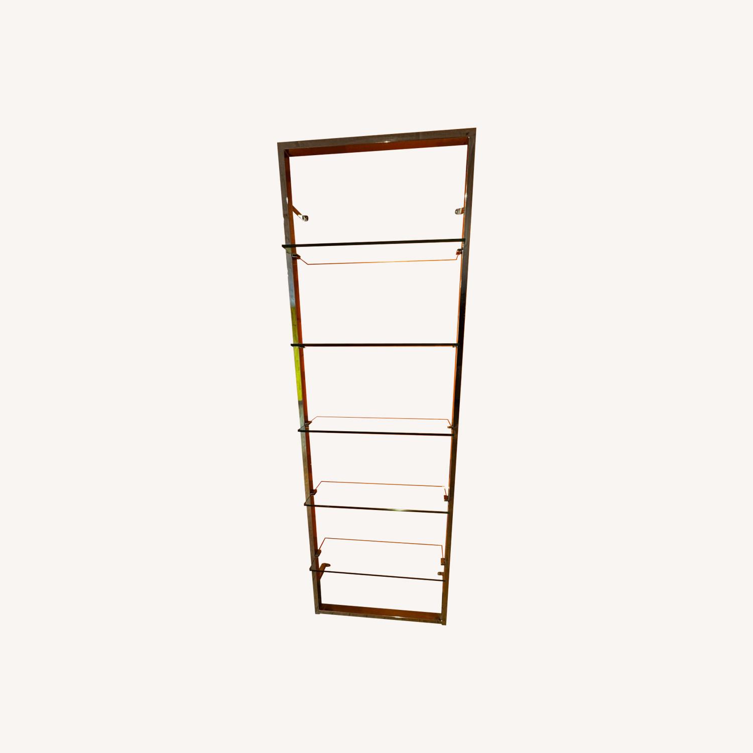CB2 Tesso Chrome Bookshelves – Set of 5 - image-0