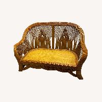 Rattan Sofa Loveseat
