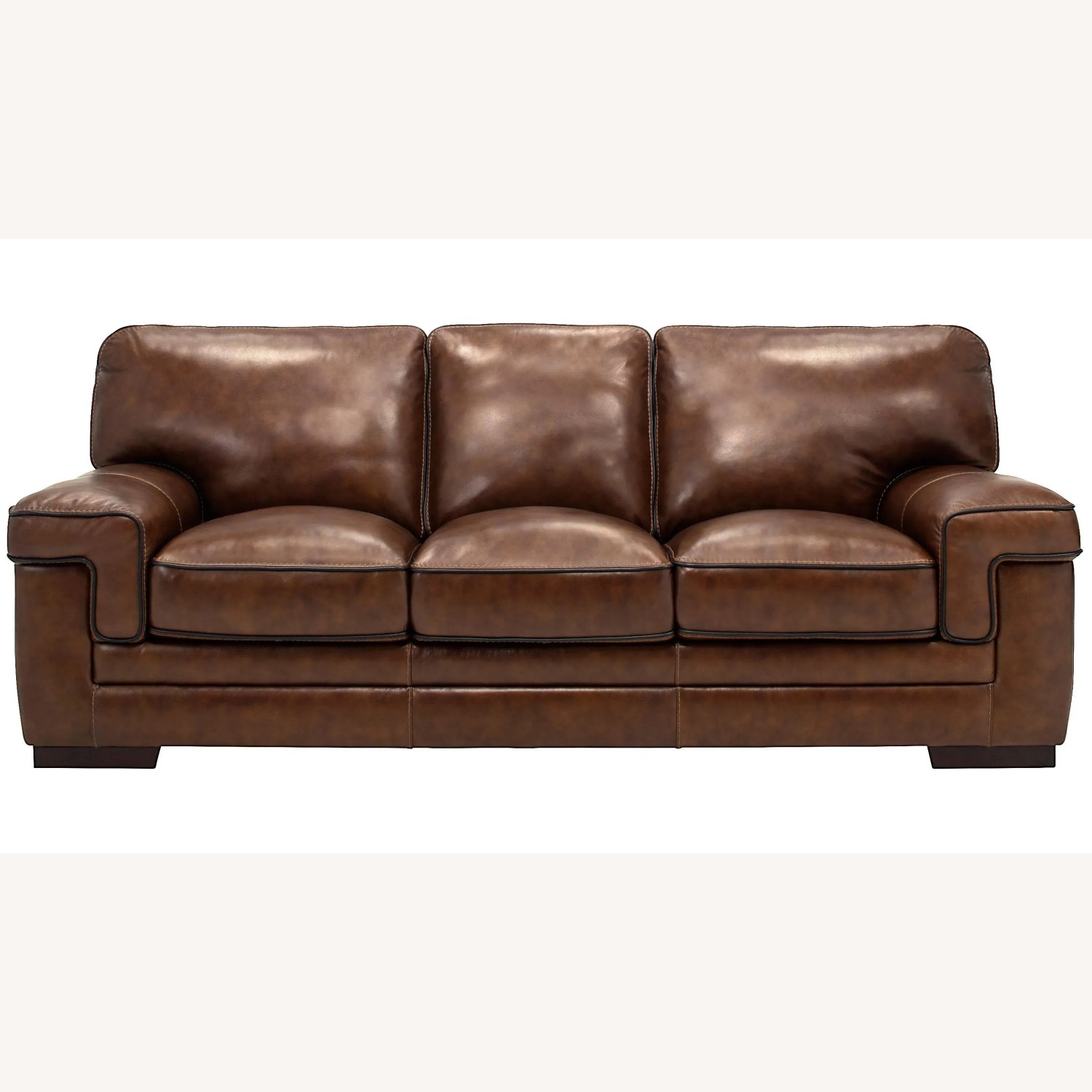 Colton Leather Sofa - image-4