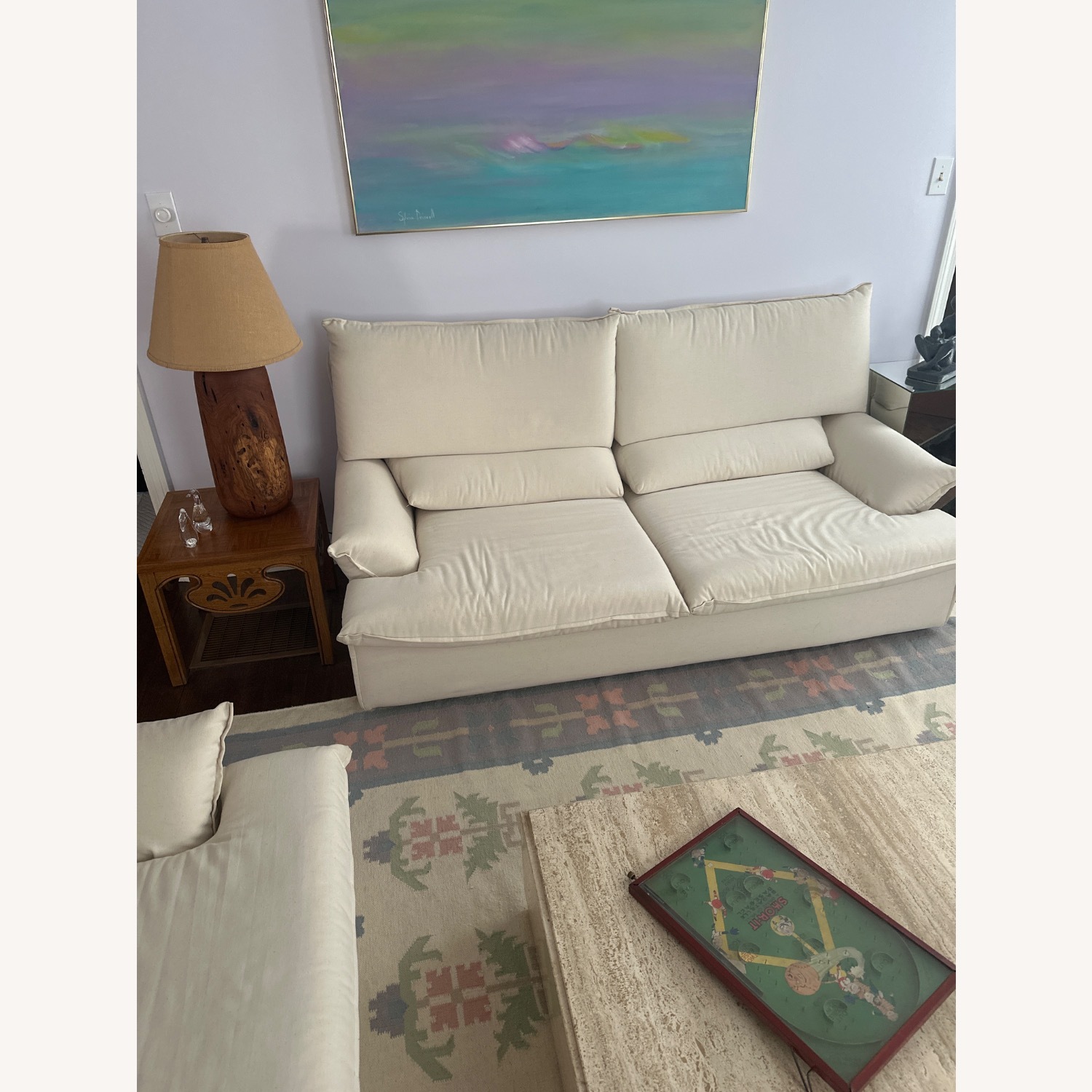 Roche Bobois White Couch - image-3