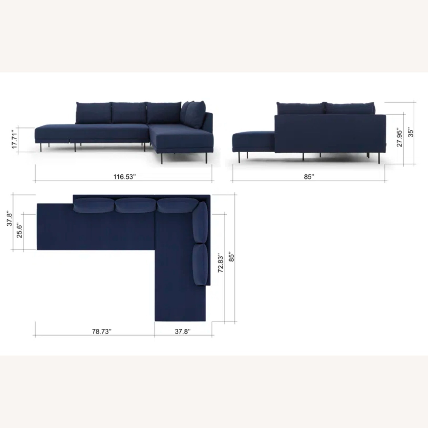 AllModern Lon Sectional - image-4