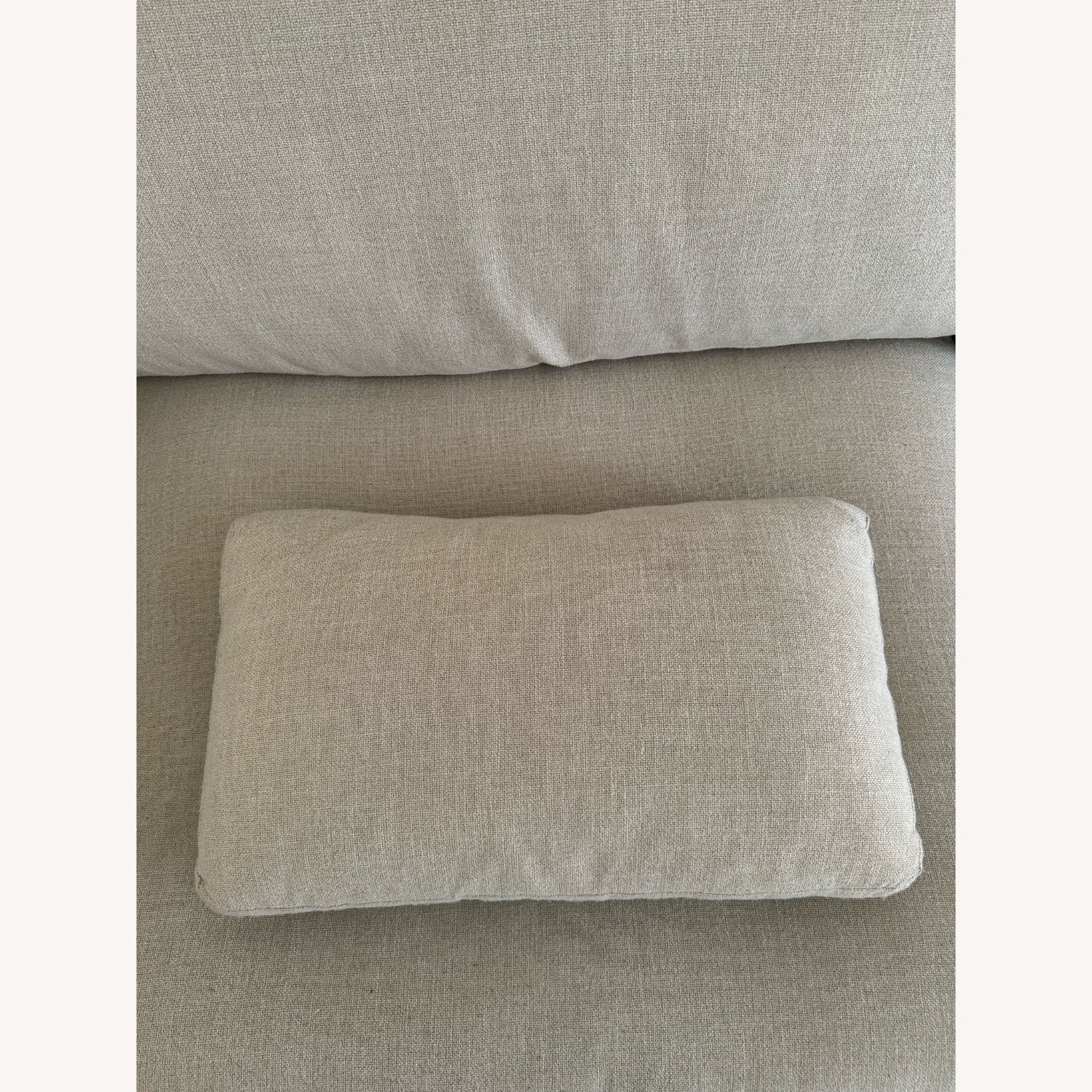 3-Piece Sectional With Chaise In Linen - image-4