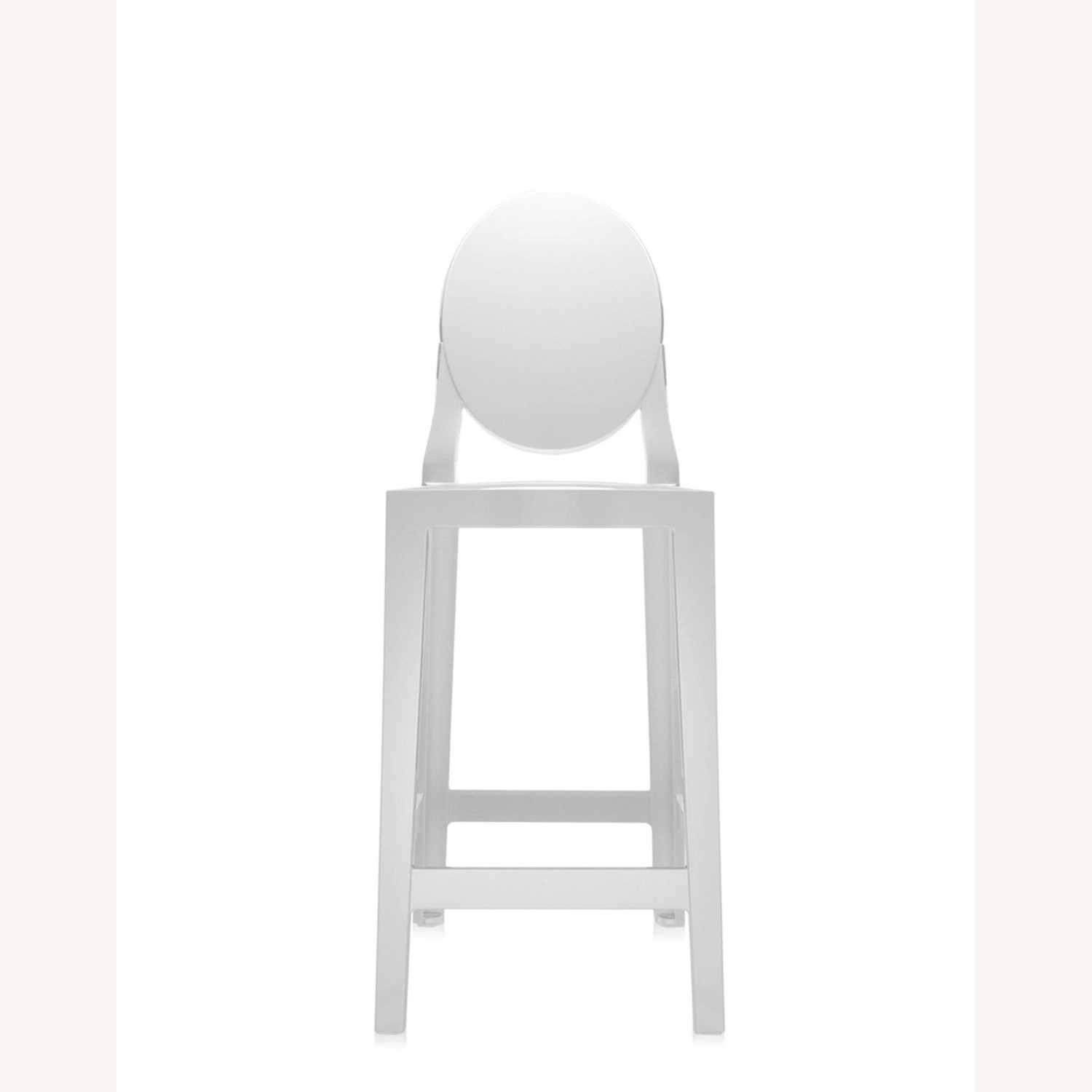 3 Kartell 'One More' Counter Stools Glossy Beige - image-15