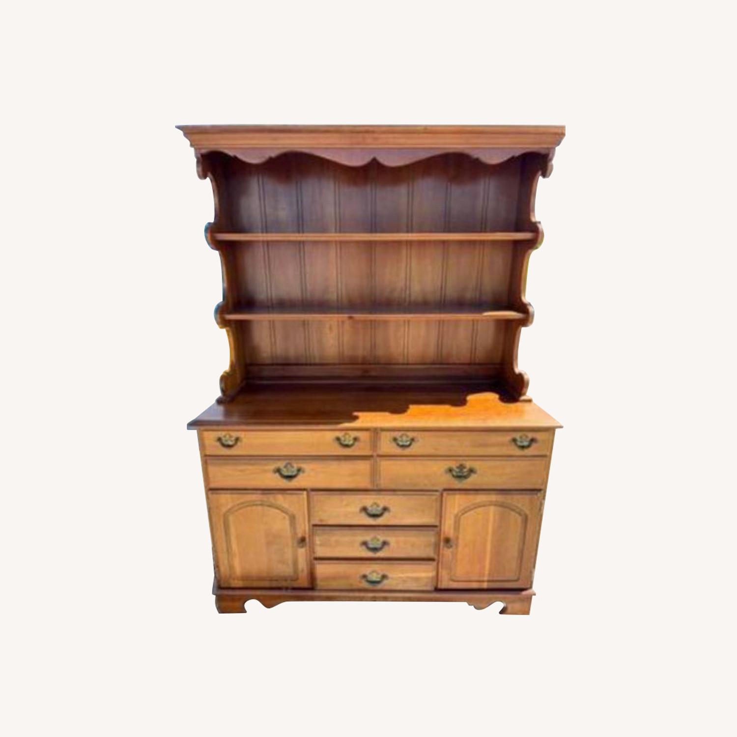Cherry Wood Sideboard/Credenza/Buffet - image-0