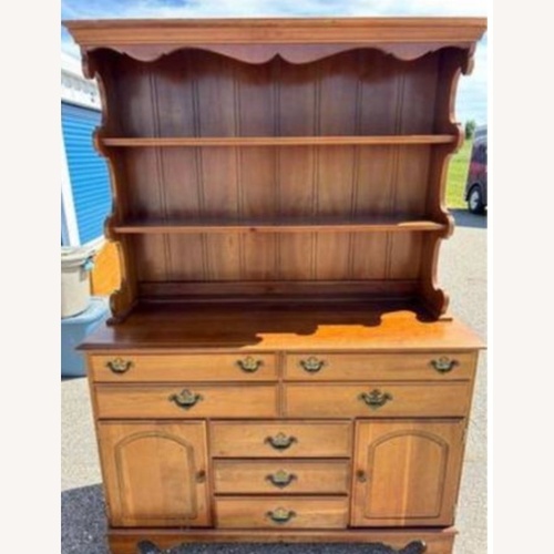 Used Cherry Wood Sideboard/Credenza/Buffet for sale on AptDeco