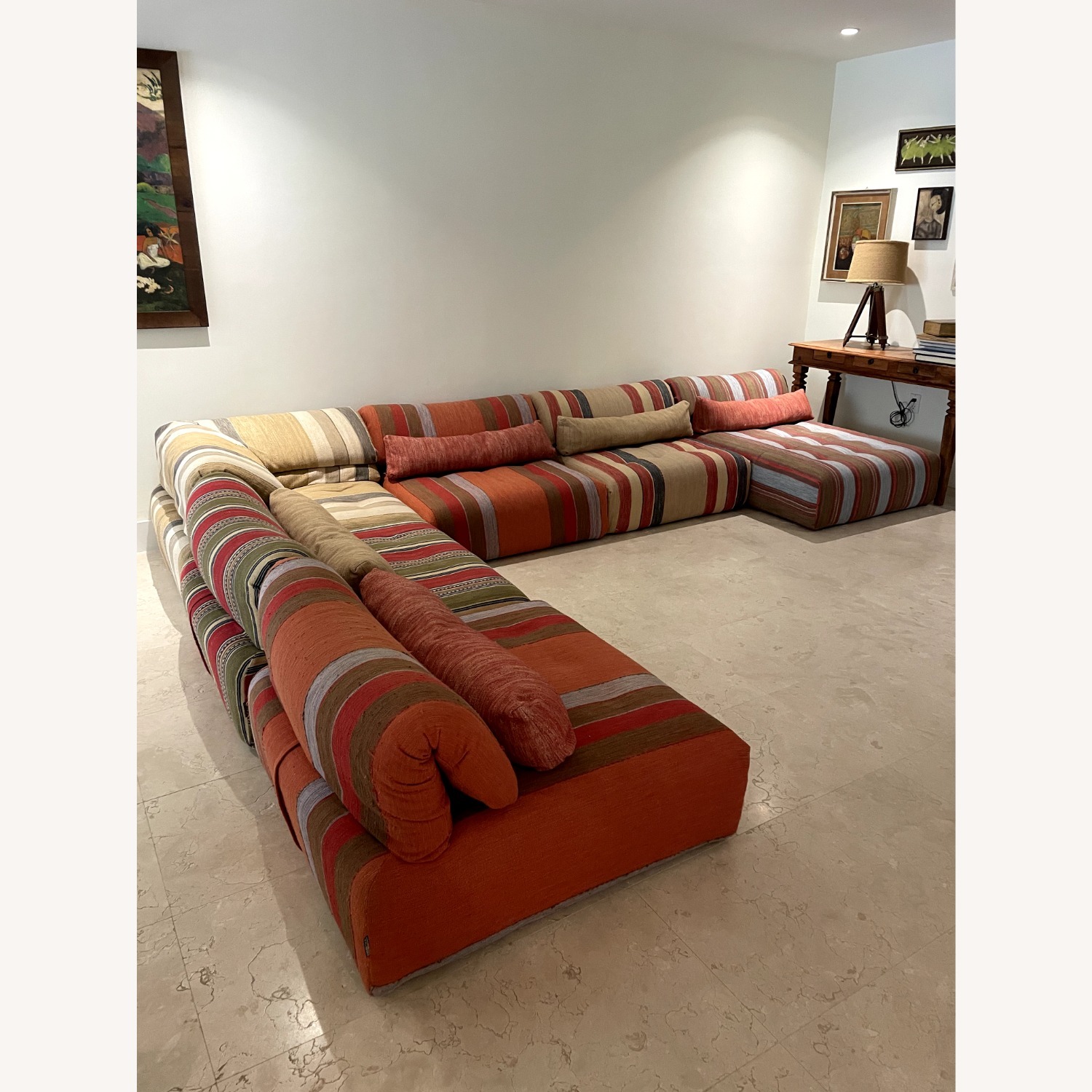 Roche Bobois Voyage Immobile Modular Sofa 6-Piece - image-2