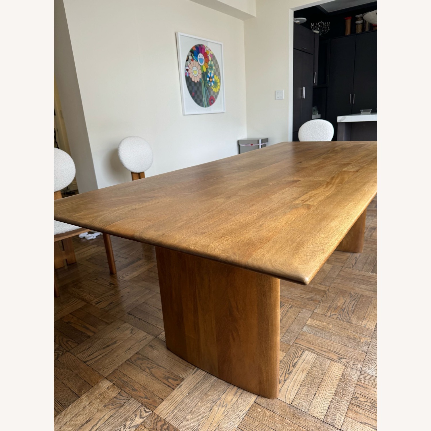 West Elm Anton Solid Wood Dining Table - AptDeco