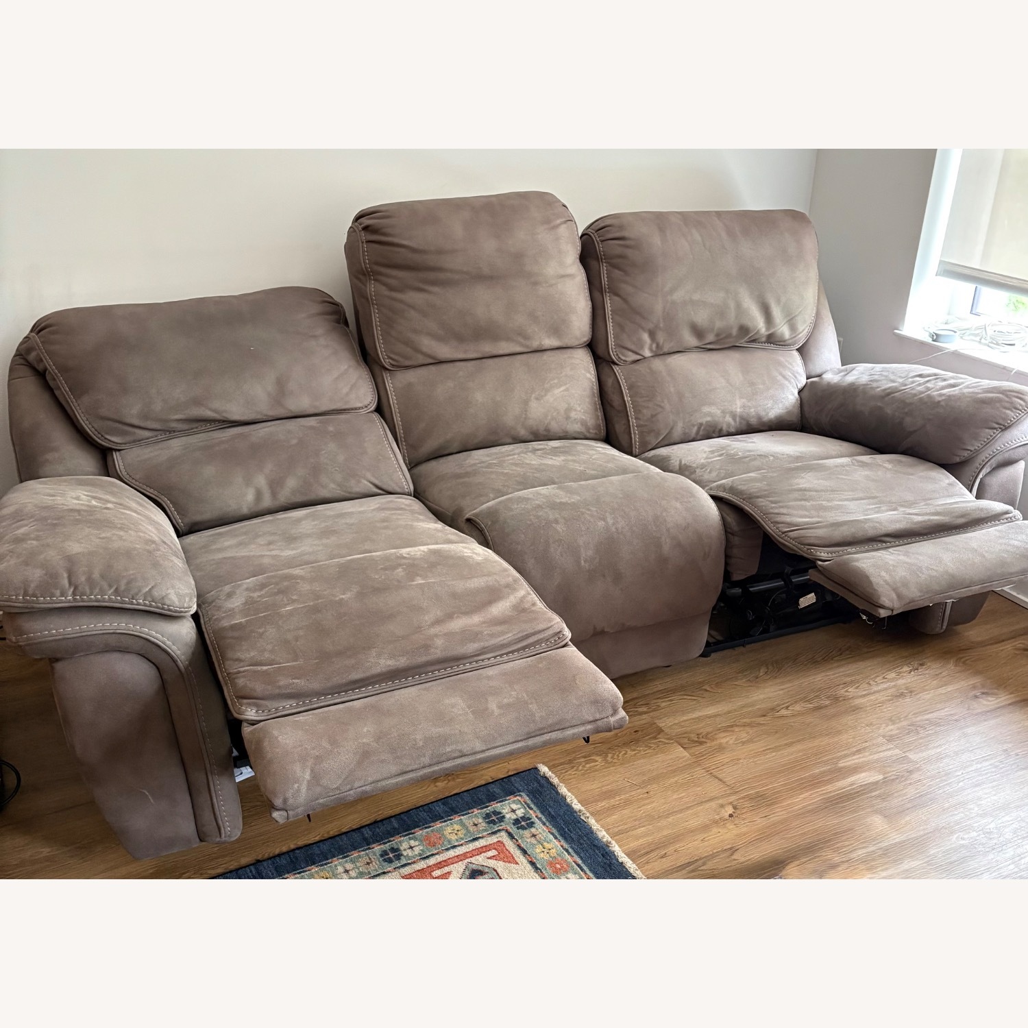 Raymour & Flanigan Electric Reclining Sofa - image-2