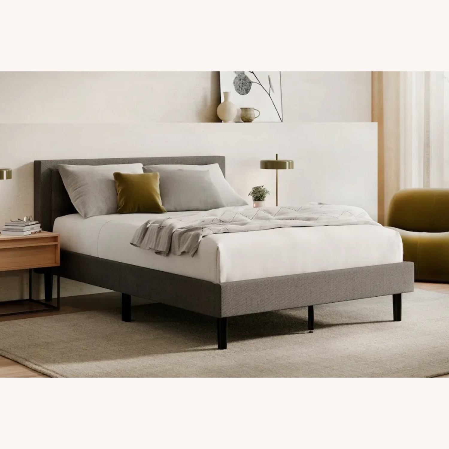 Nectar Queen Bed Frame W Headboard - image-4